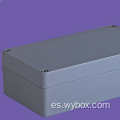 Caja de aluminio impermeable IP67 caja de aluminio de caja electrónica de aluminio personalizada para pcb AWP512 con tamaño 220 * 120 * 90 mm